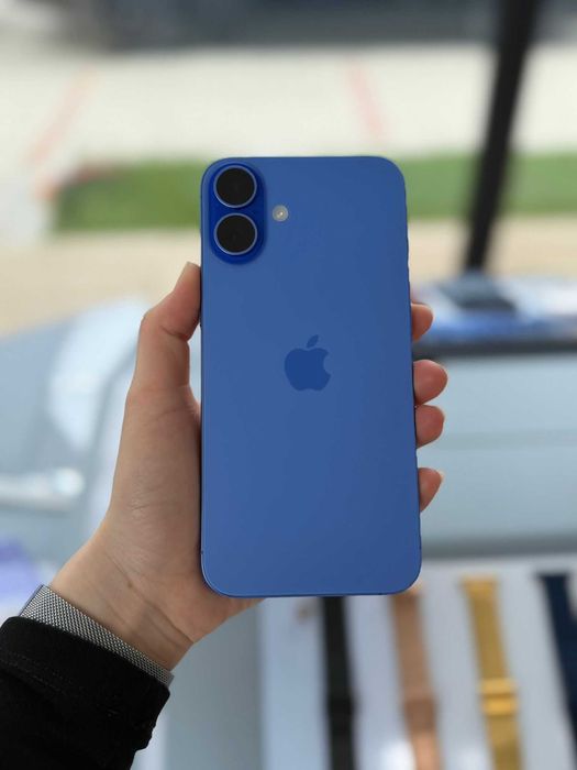 Apple Iphone 16 Plus - Ultramarine - 100% baterie - 128 gb -