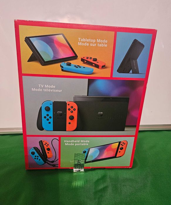 Nintendo Switch OLED 64GB – Full Box, stare excelentă