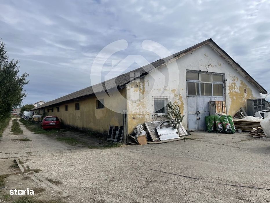 Hala industriala 736 mp | Teren 1796 mp | Sibiu