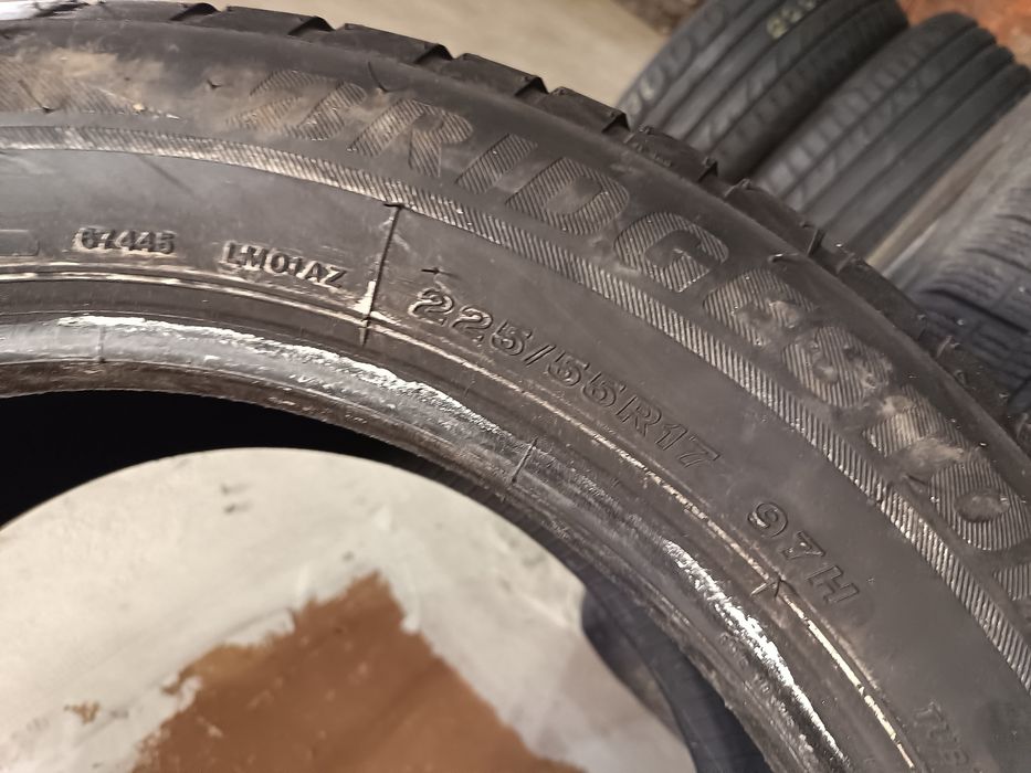 Anvelope MS iarna 225 55 17 Bridgestone runflat 2023 6.3mm