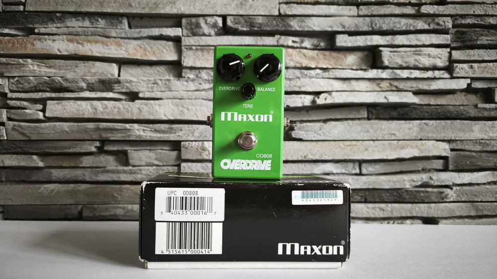 Pedala chitara Overdrive Maxon OD-808 - Garantie