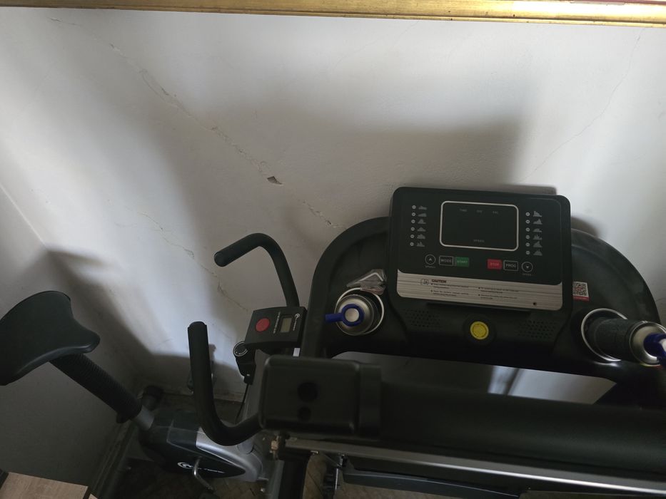 Banda de alergat + bicicleta fitness