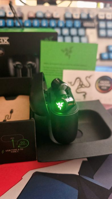НОВИ геймърски слушалки  Razer Hammerhead PRO HYPERSPEED CROSS-PLATFORM  TWE
