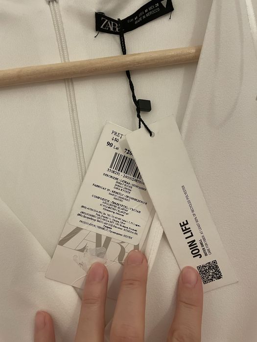 Rochie Zara alba M
