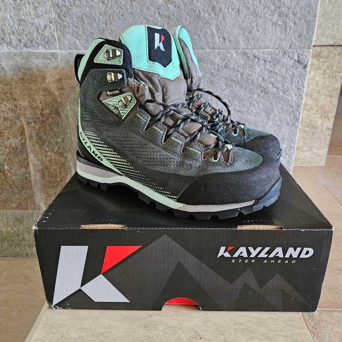 Дамски туристически обувки Kayland Grand Tour W'S GTX Grey Light Green