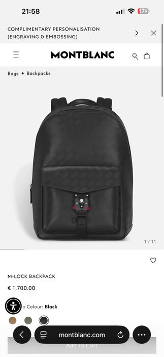 Montblanc M-lock Extreme 3.0 backpack