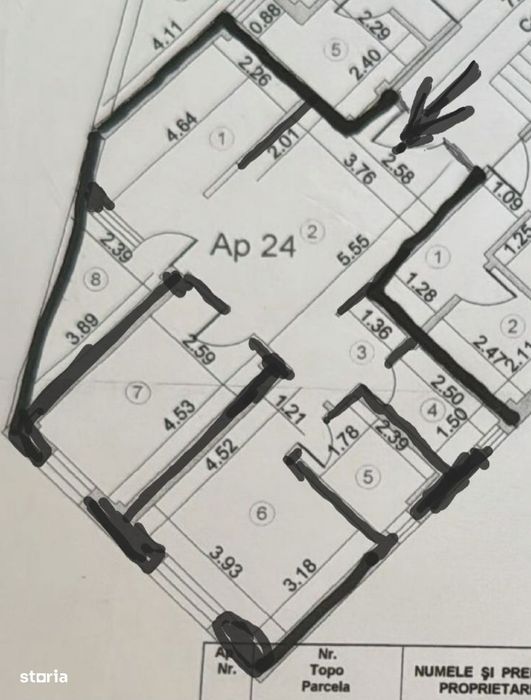 ZONA OBCINI-bloc nou- apartament de LUX cu 3 camere