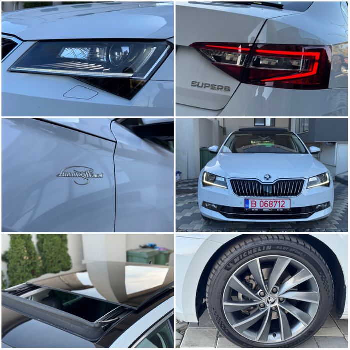 SKODA SUPERB LAURIN & KLENENT 2.0 TDI 150 CP DSG Automată | Trapă Panoramică.