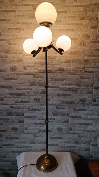 Стара месингова лампа - лампион - немски