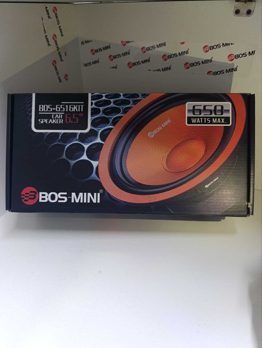 BOS-6516 KIT 16 SM  Avto Kolonka – 650W Max Kuchli Ovoz Komponent