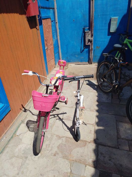 Велосипед, самокат