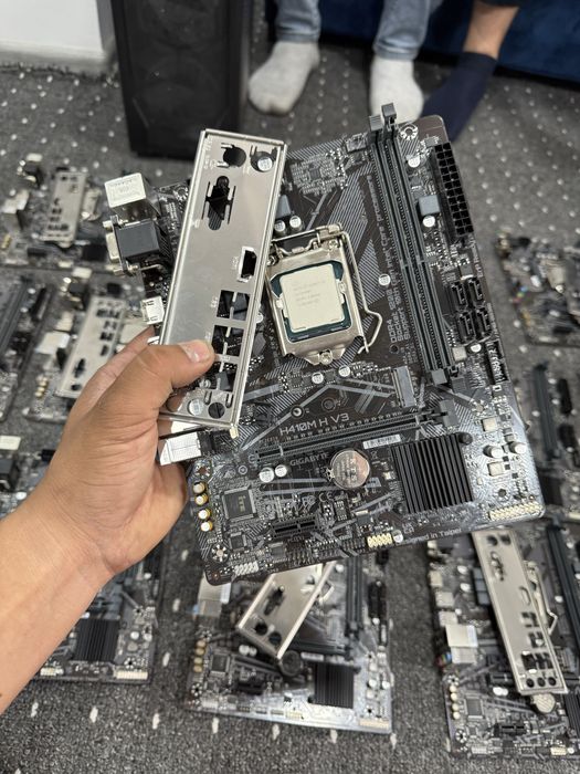 H610 h510 h110 plata va i3 10100f  i5 12400f rx 1650 video karta