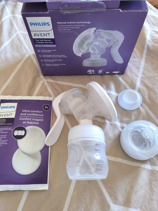 Avent natural ръчна помпа за кърма