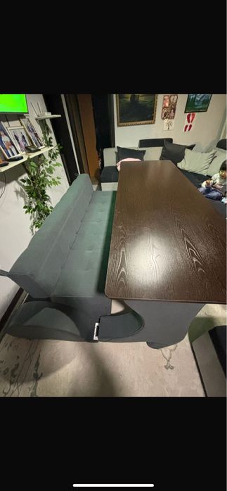 Диван трансформер три в одном диван стол и кравать