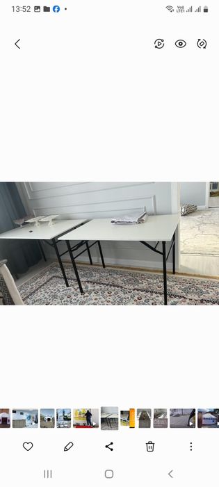 Аренда стол и стулья