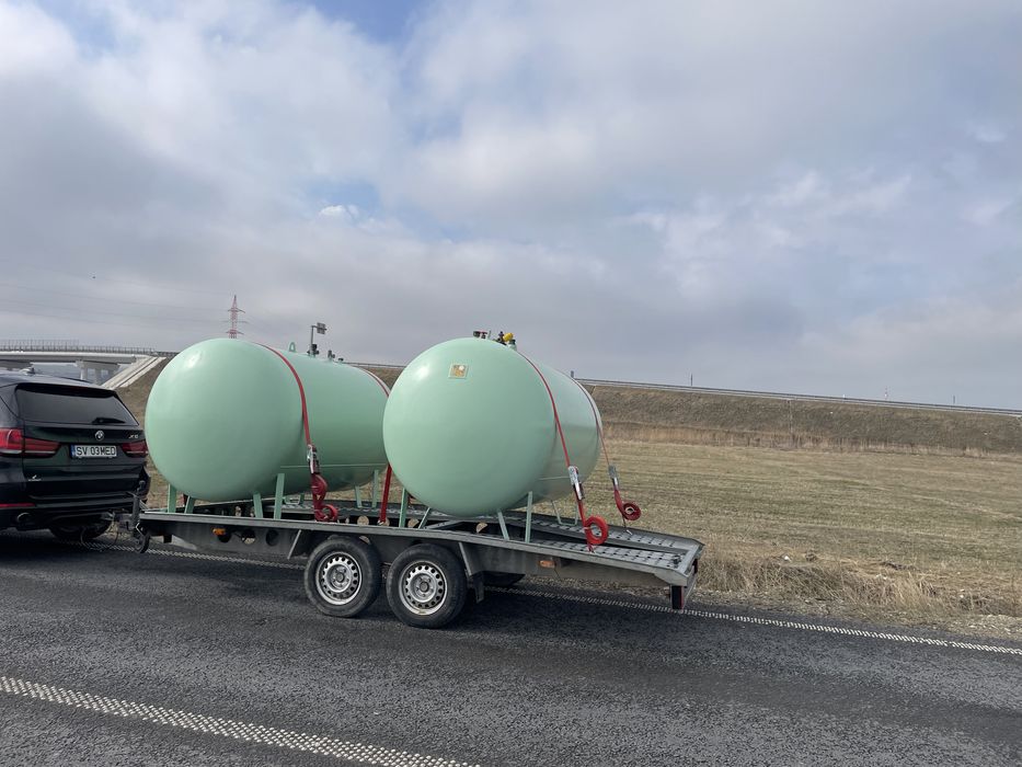 REZERVOR GPL 2700 L Gaz M Bazin Butelie  2400 litri