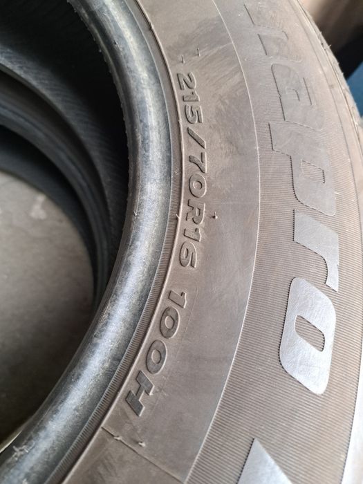 2 anvelope 215/70 R16 Hankook  6.2mm