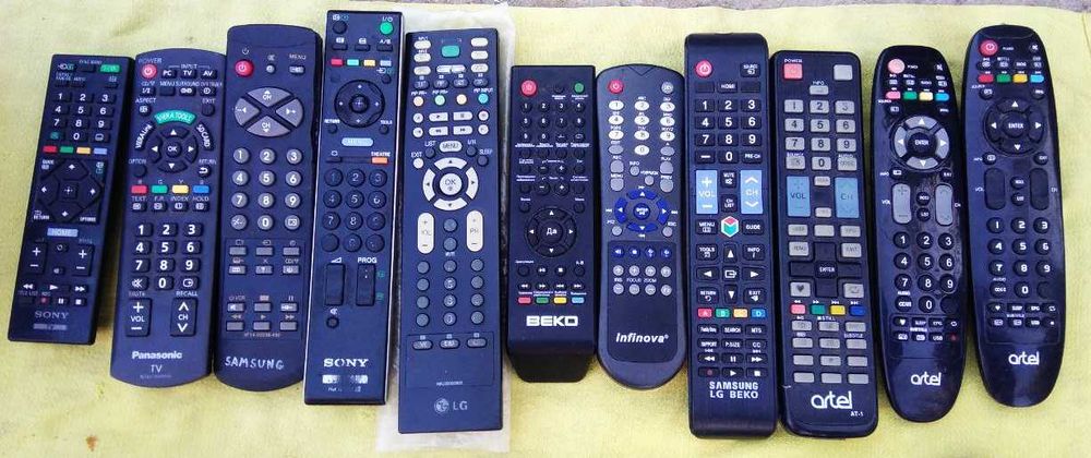 Пульты от Lg,Samsung,Shivaki,Daewoo,Panasonic,Artel и другие.