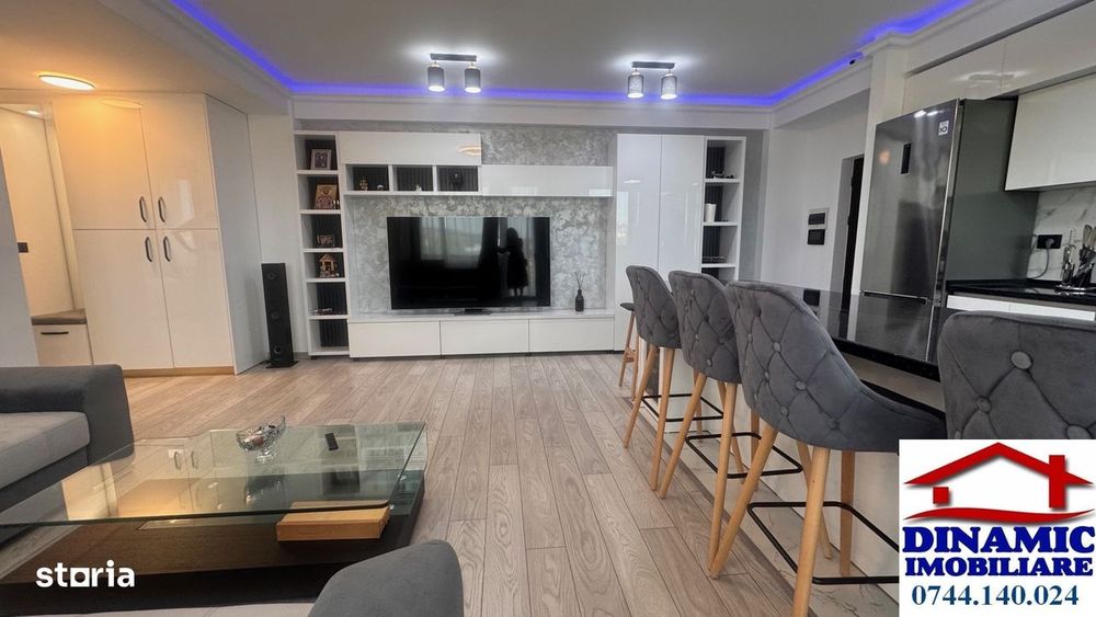 Ap modern, 2 cam–etaj 1, mobilat și utilat, 95 000 Euro