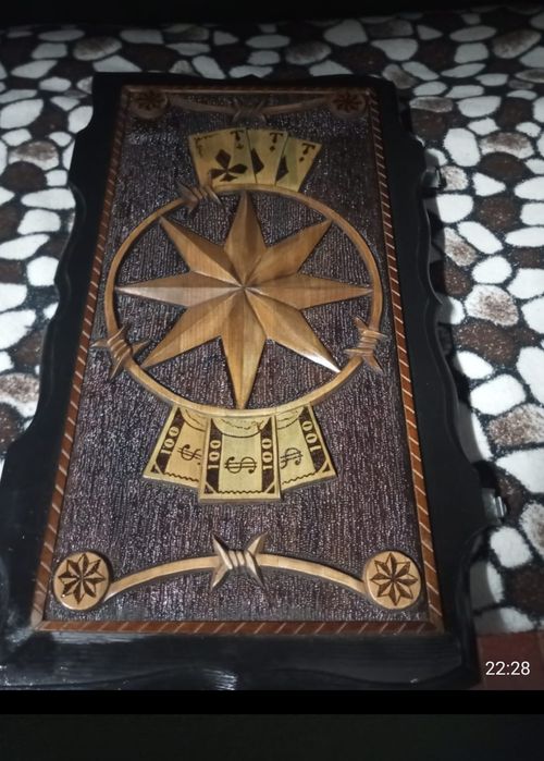 Продам нарды новые ручная работа