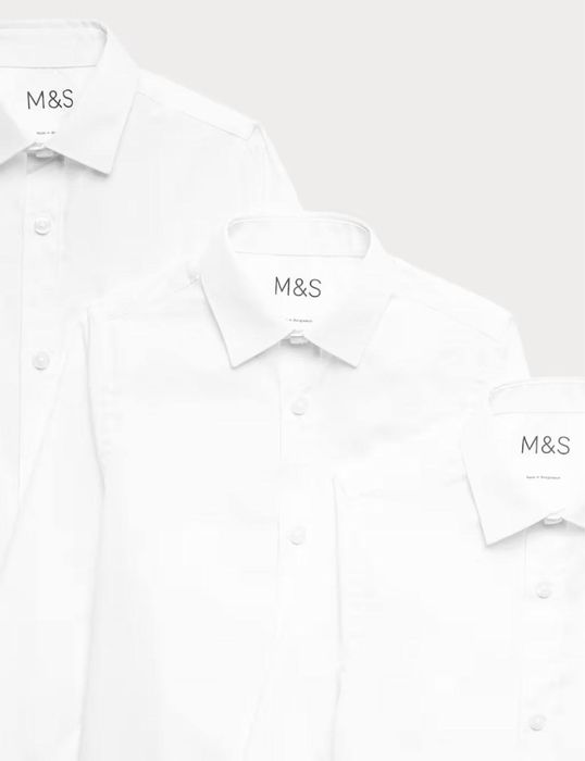 M&S комплект из 3 школьных рубашек 9-10 лет