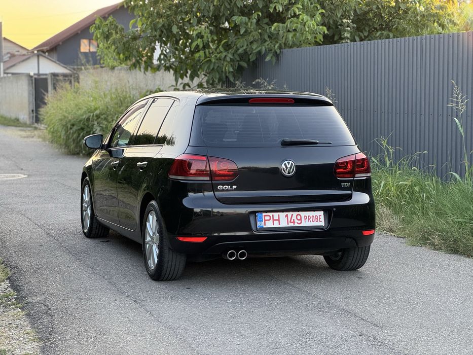 VW GOLF 6 - 2.0 TDI 110 Cp / Navi / Park-assist / Euro 5