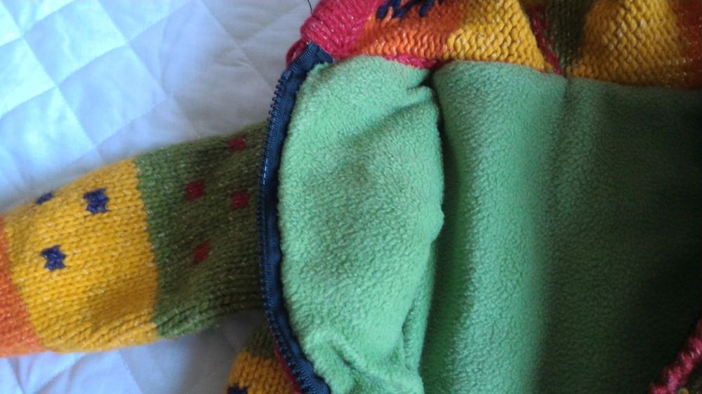 Вязанная куртка