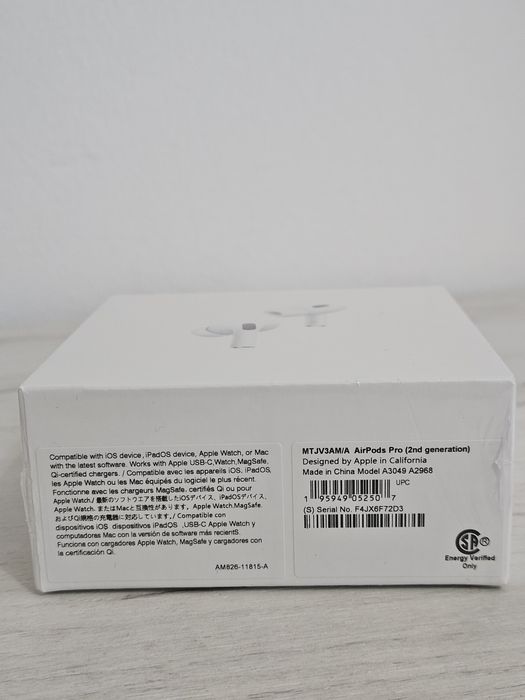 AirPods Pro 2 MagSafe USB-C - Noi Sigilate (Carcasă MagSafe)