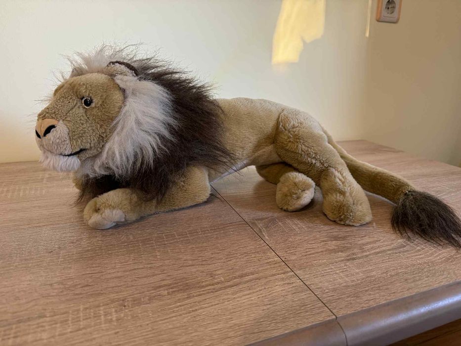 Плюшена играчка хипопотам, лъв, хъги лъги и възглавничка