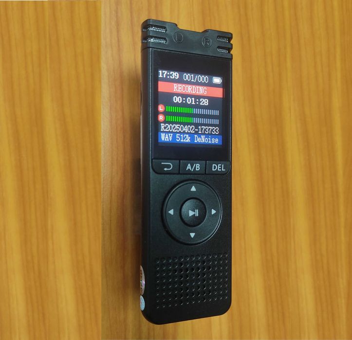 Професионален диктофон, Aудио рекордер, 32gb MP3 плейър, подслушвател