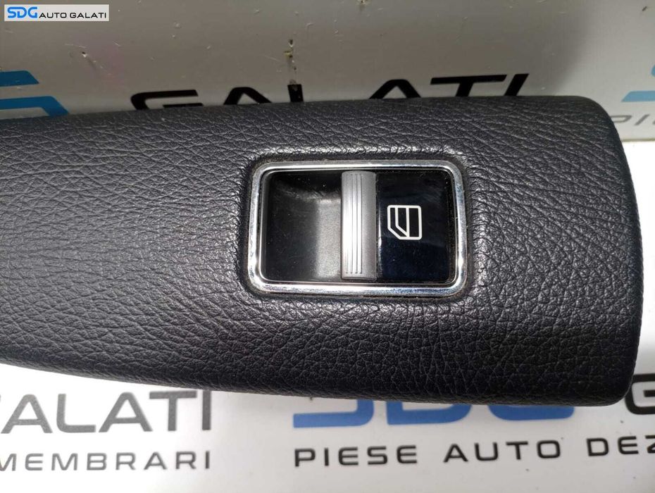 Panou Consola Comanda Buton Geamuri Usa Portiera Dreapta Fata Mercedes Clasa S Class W221 2005 - 2013 Cod A2218704579 [M3896]
