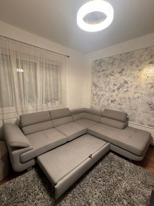 Coltar  modern , gri, extensibil 275*225*100