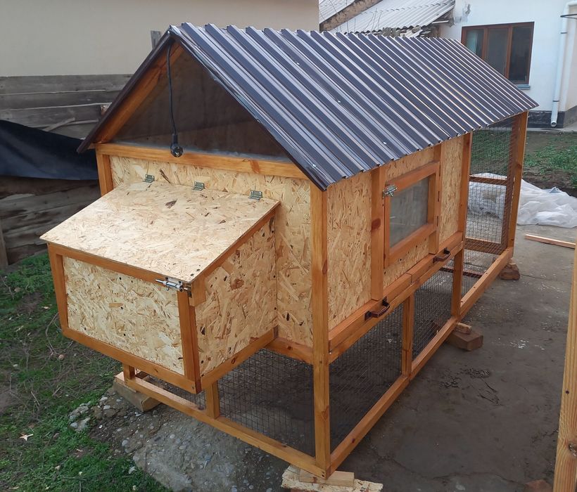 Мини курятник. Клетка