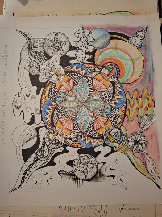 Мандали ръчно рисувани- цената е за 1бр.