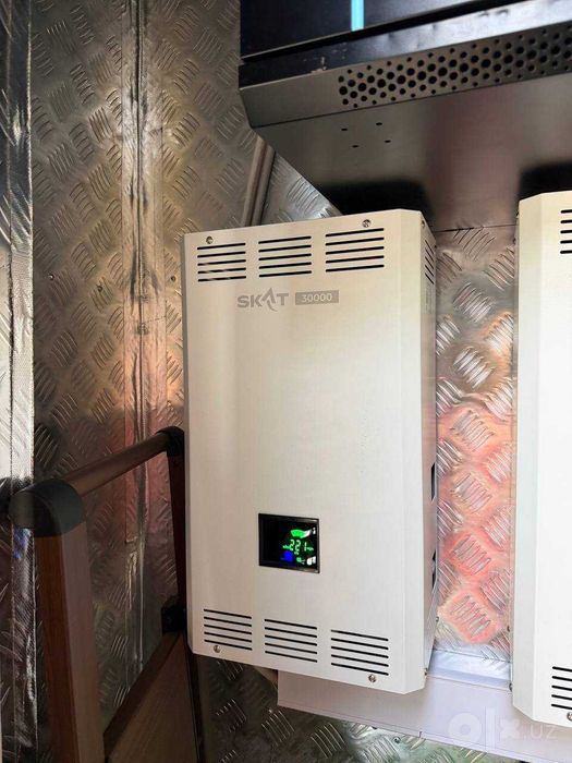SKAT ST-30000 LED стабилизатор напряжения симмисторный Первые РУКИ