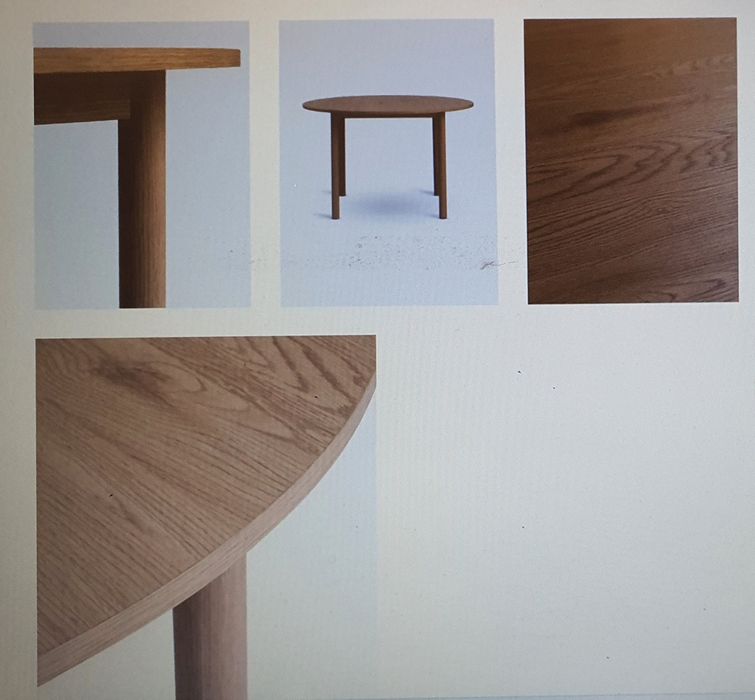 Masa JYSK Stejar natur 
Masă ALSTED Ø12