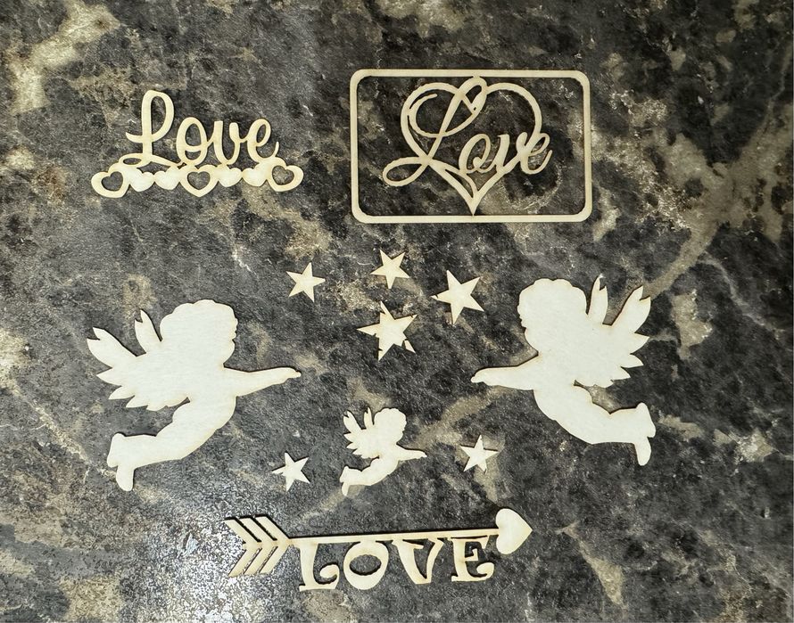 Вырезки из бумаги для скрапбукинга