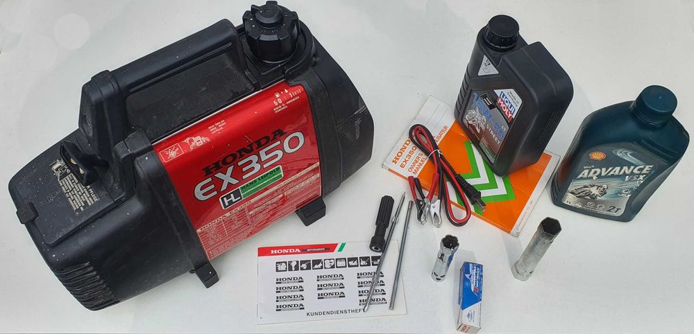 Honda EX350, generator ultrasilentios pentru rulote, impecabil