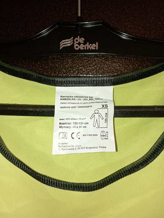 vesta avertisment XS-XL