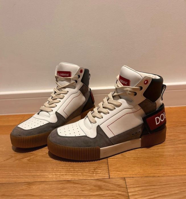 Pantofi sport Dolce&Gabbana din piele naturala