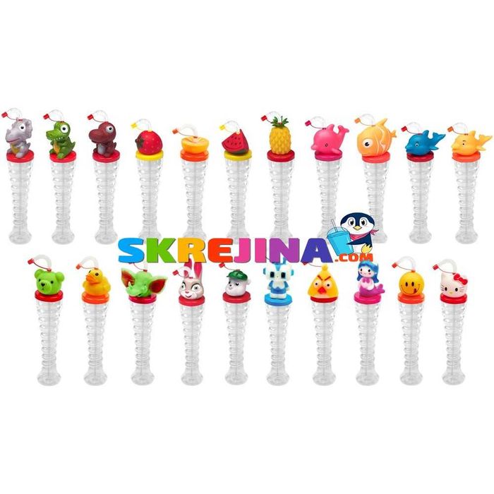 НОВО! Атрактивни пластмасови чаши за скрежина ЖИВОТНИ 350 мл