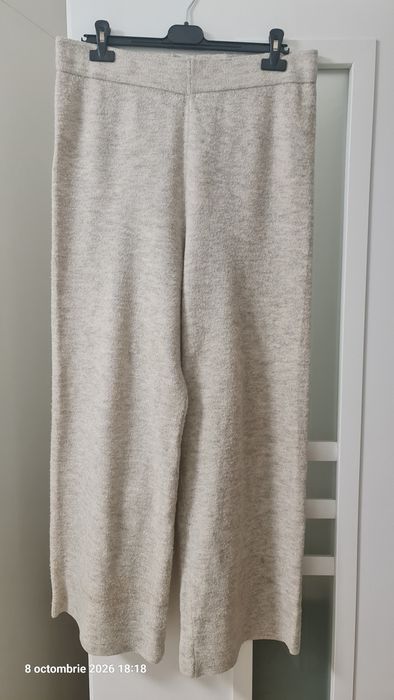 Pantalon evazat bej xxl