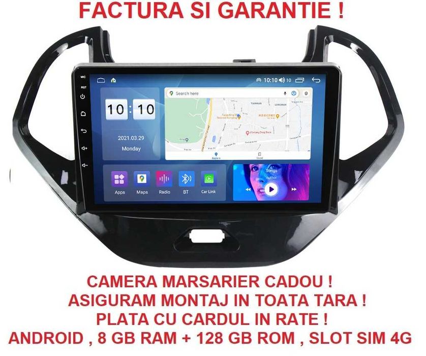 Navigatie Ford Figo din 2015-2018 , Camera Marsarier 2GB 4GB 8GB Nou