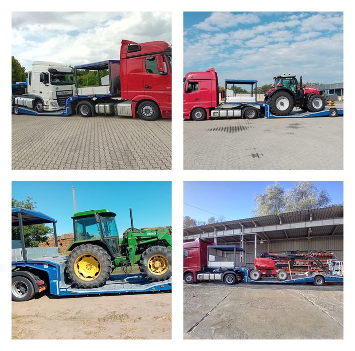 Inchiriez trailer cap tractor, camioane, stivuitoare, tractoare, etc