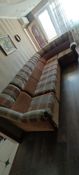 Мягкий уголок (раскладной диван) продается
