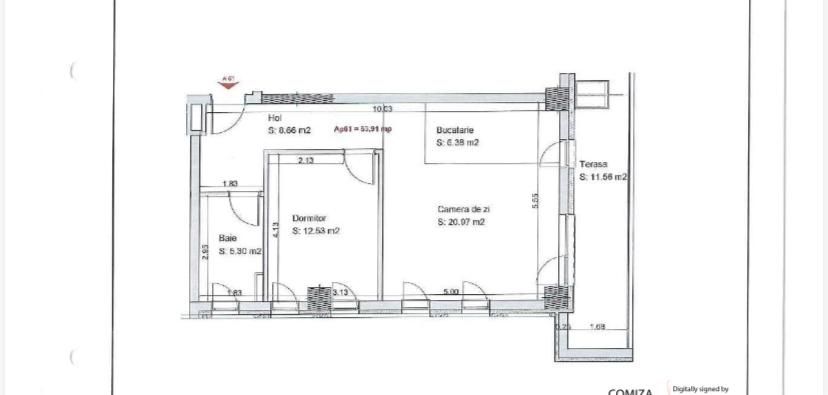 Inchiriez apartament 2 camere str Frunzisului