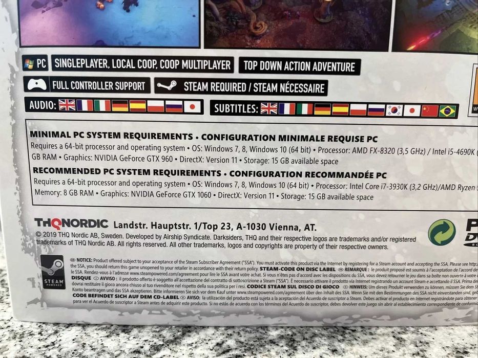 Игра Darksiders Genesis Collector's Edition PC колекционерско издание