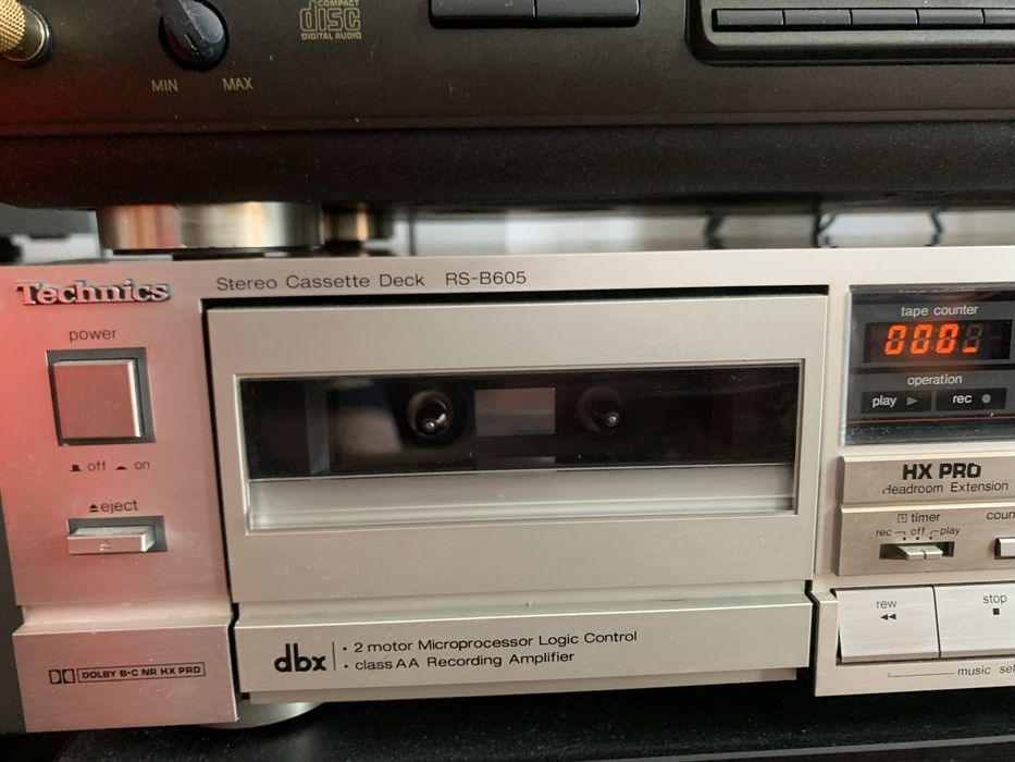 Technics RS-B605 кассетная дека ретро