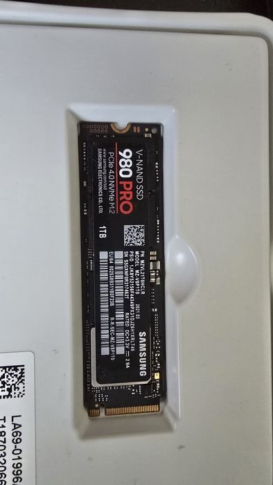 SSD PCIe 4.0 M2 Nvme Samsung 980 Pro