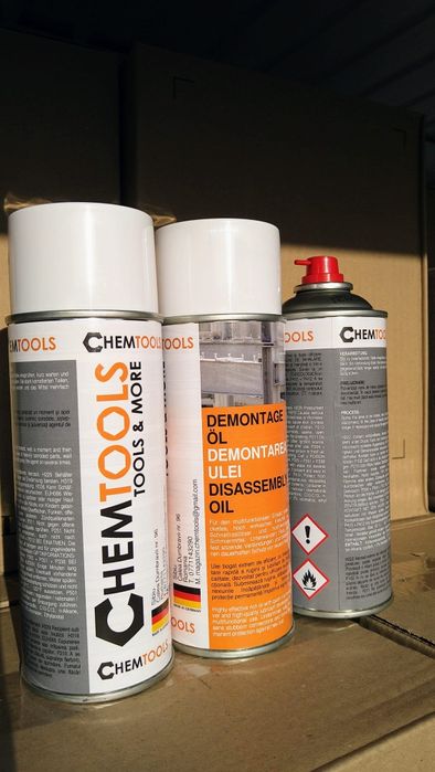 6xSpray Black Magic- degripant 400ml.Spray deblocant suruburi-NEGRU